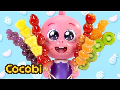 I Love Tanghulu😋🍓 | Songs for Children | Cocobi