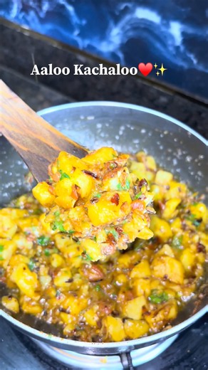 Spicy Aaloo Kachaloo Recipe♥️✨|easy recipe#