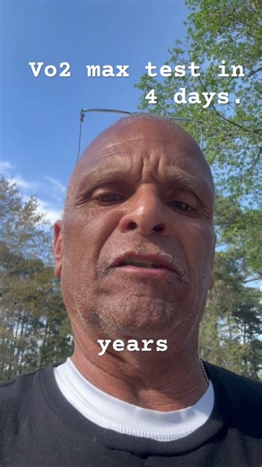 VO2 max test in 4 days at 67 years #motivation