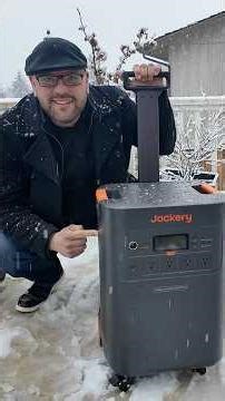 Does the Jackery Explorer 5000 Plus ACTUALLY Work in Winter? ❄️ #powerstation #test #prepping