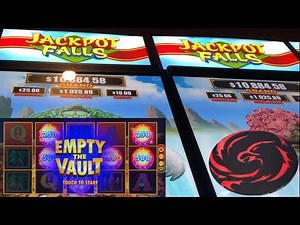We played some good slot machines in the newer section of Kickapoo Lucky Eagle Casino!