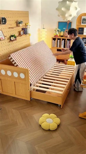 【必見】ソファがベッドに変身！大容量収納付きで寝室が広々✨【家具選びならこれ】