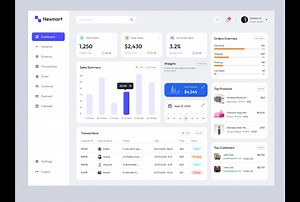 E-commerce Admin Dashboard