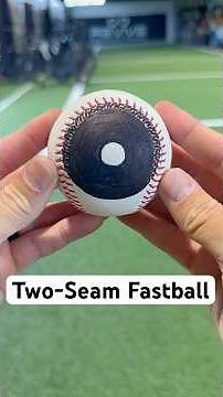 How to Teach Yourself a Two-Seam Fastball. #baseball #mlb #velocity #spin #shorts