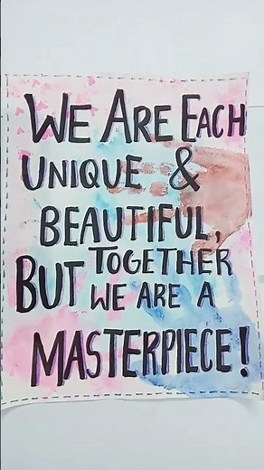 UNITY IN DIVERSITY (slogan) 🤗🤗