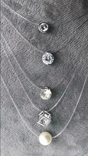 Dazzling 5 Color Zircon Pearl Pendant Necklace for Women