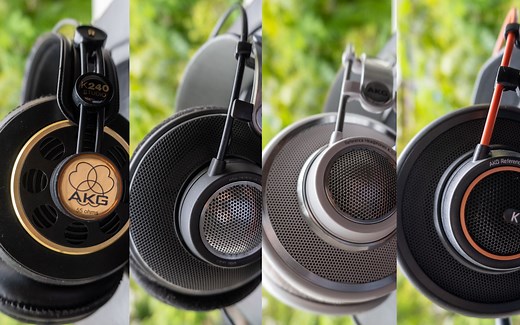 【VinylCD】AKG系耳机横评（上），结论出人意料？ K240S K612PRO K701 K712PRO