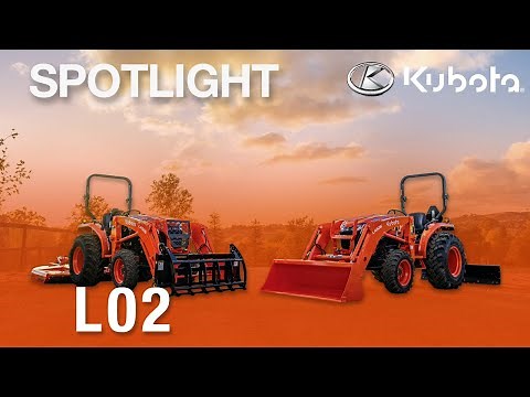 Versatility and Durability: L02 Series Tractors
