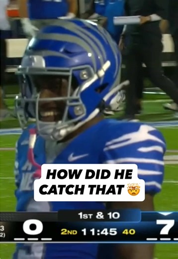 Incredible Football Catch by Jamari Hawkins