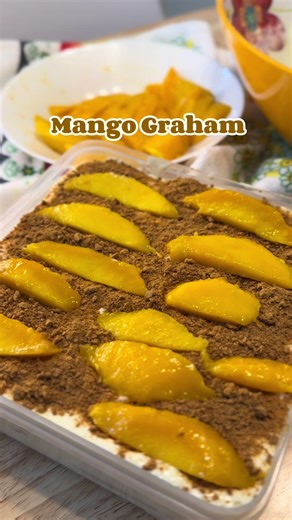 Delicious Mango Graham Dessert Recipe | Easy Home Cooking