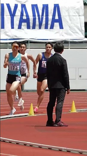 男子800m、高校3年生の落合晃が日本高校新記録・U20日本新記録で優勝【静岡国際／日本グランプリシリーズ静岡大会】