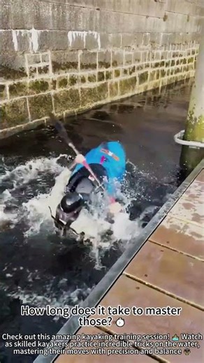 Kayaking Tricks in Training 💦