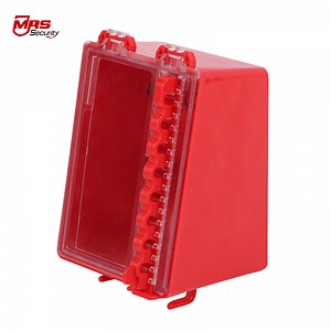 [Hot Item] Mkb01 Red ABS Safety Multi Person Management Key Box Lockout Tagout Loto