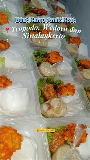 Catbox buadi kini hadir Open Order Catering Bulanan❗️✨