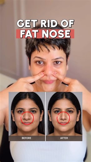 Garima✨India's First Facial Reflexology x Face Yoga Expert | Wait… this feels personal. 👀 I’ve seen so many DMs saying, “Ma’am, I want to change my nose shape.” Your nose isn’t the problem.🤍 We’ve... | Instagram