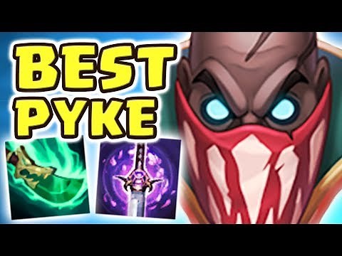 PYKE GOES UNDER THE SEA!! THE BEST BUILD | *NEW* SPEAR OF SHOJIN PYKE JUNGLE | EZREAL CYBERBULLIED