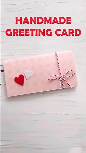 Handmade Greeting Card 💌 | Easy DIY Card Making Idea