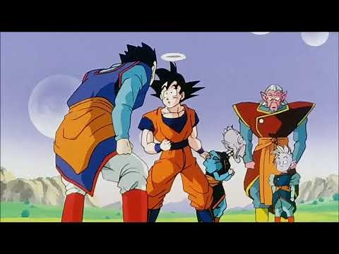 Goku Asks Gohan If Videl Can Kiss Old Kai (Ocean Dub)
