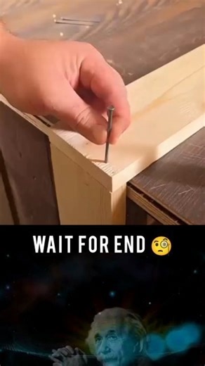 Genius Hidden Nail Trick (Invisible Joint☠️#Shorts #viralvideo #diy