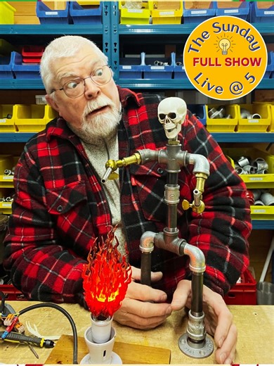 Welcome to my full Live @ 5 show from Sunday 1st February. This week we start on the initial deign for my ‘The Grim Reaper’ lamp with a first fit build of the body. Don’t worry, the lamp of the ‘Potter at the Wheel’ is still ongoing but I’m waiting for some bits to arrive! If you just want to watch the highlights from the show, you can find them over on Instagram—@wacky.lamps. Thanks for stopping by! 😊🙏👍 #lampmakingprocess#uniquegiftideas #thegrimreaper #gothaesthetic #madeinwales @clarissa_g
