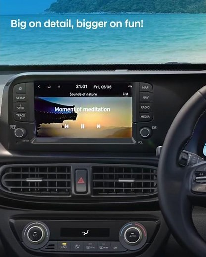 Hyundai EXTER | HD Infotainment System