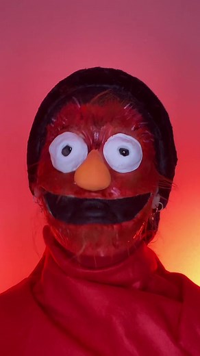 Elmo Sesame Street Water Bottle and Paper Towel Roll Makeup