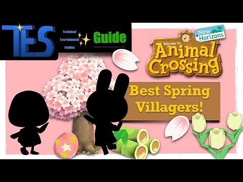 Top 10 Spring Animal Crossing Villagers!