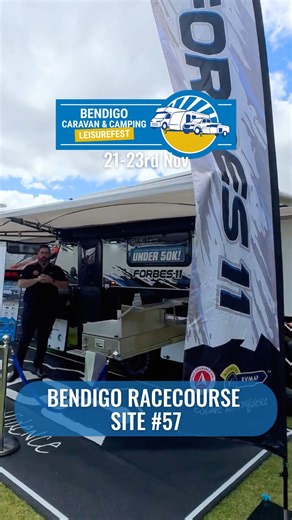Bendigo, we are here, and so is the BRAND NEW FORBES 11 Head down to Bendigo Racecourse today until Sunday to see our incredible range of off-road, on-road & hybrid models on display! Want to treat yourself for Christmas? Ask the team about pre Christmas delivery 🎄 📍 Bendigo Racecourse - Site #57 Friday 21 - Sunday 23 November www.marketdirect.com.au 1300 494 494 | MDC Caravans and Campers