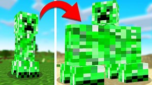 Minecraft mobs if they were wide