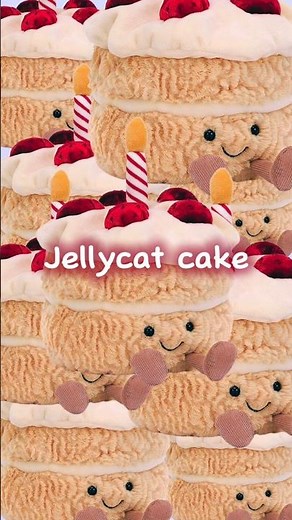 🎂 Crochet Jellycat Birthday Cake #crochetcake #jellycat #jellycatcrochet #crochetfreepattern
