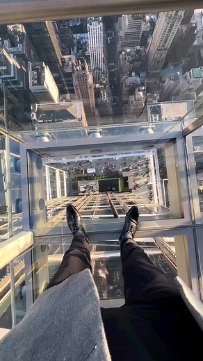 24K views · 406 reactions | 1,200 feet from the street Experience Ascent to soar in the world’s largest glass-bottomed exterior elevator  | SUMMIT One Vanderbilt | Facebook