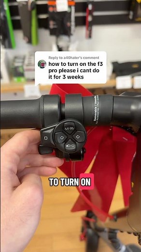 How to turn on the F3 Pro 🛴🔘 #segway #ninebotf3pro #tutorial