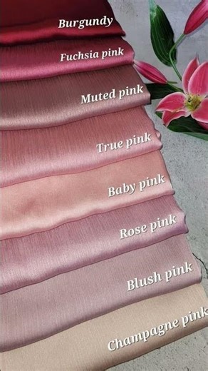 Pink lovers, this one’s for you! 💗✨From bold Burgundy to soft Champagne Pink #sarinotsari