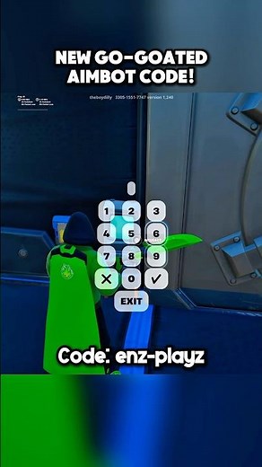 AIMBOT GO-GOATED CODE 😭🥀 #fortnite #fortniteclips #gaming