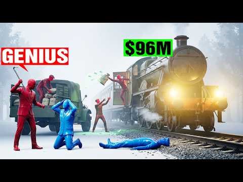 How 15 Thieves Stopped a Speeding Train With a $2 Battery... Then Vanished With $96M in 15 Minutes