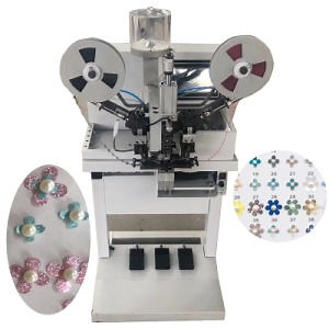 [Hot Item] Pearl Bead Punching Automatic Garment Pearl Setting Sewing Beading Attaching Machine
