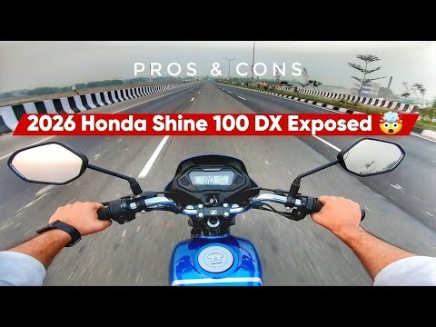 2026 Honda Shine 100 DX Pros & Cons | Everything You Need To Know! | 100cc King ? |