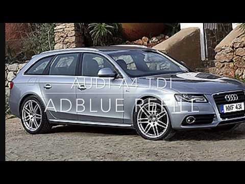 Audi A4 TDI AdBlue refill and Emergency 35 miles Restart