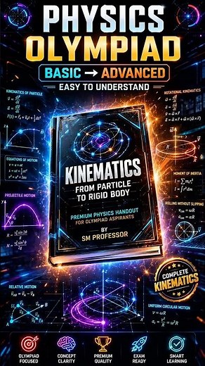 Volume 2 | Kinematics: From Particle to Rigid Body | Physics Olympiad Handout | SM Professor #inpho