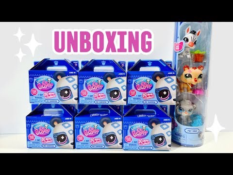 GEN 7 LPS UNBOXING ✨ NEW LITTLEST PET SHOP WAVE 2 BLIND BAGS AND TUBE HAUL