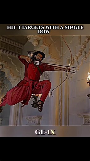 3 TARGETS. ONE BOW 🏹🥶 | Bahubali 2 | #edit #trend #india #bahubali #short