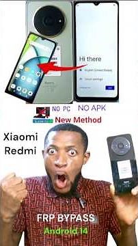 Xiaomi Redmi A3 /A3x FRP Bypass Android 14 / Redmi A3 frp unlock , Redmi unlocK Google #shorts #Tech