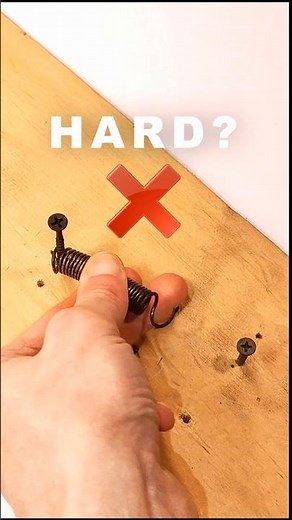 How to Tension a Stiff Spring - Safe Method (Zero Effort)