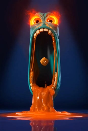 Blue Monster Turns Into Chocolate Monster! 🍫👹✨