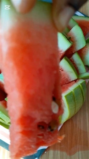 Easy Watermelon Popsicles #fruit #fruitlove #fruitcutting #popsiclestick #watermelon #cuttingskills