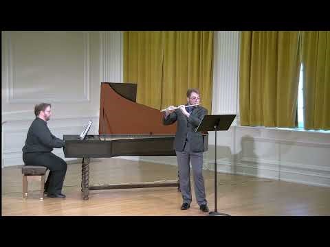 Flute Sonata No. 1 in C Major, Op. 1. -- Anna Bon