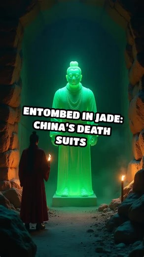 They stitched royalty into jade suits, sealing secrets and souls for eternity. Would you dare disturb their rest? #DarkHistory #ChillingFacts #weirdhistory #HiddenTruths #HistoryUncovered