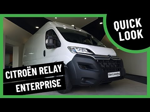 What's included in the Citroën Relay Enterprise?