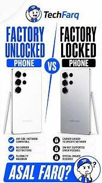 Factory Unlocked vs Factory Locked Phone — What's the Real Difference?