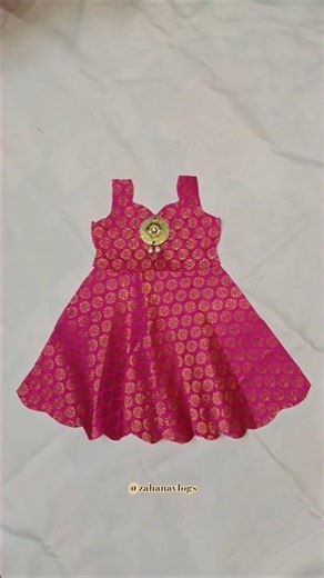#fashion #babyfrock #zahanavlogs #frock #top #frockstitching